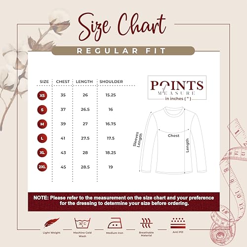 Image of Noble Monk Men Full Sleeve Round Neck T-Shirt | Printed Sleeves |Regular fit Tshirt for Men