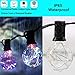 IELECMG LED String Lights Outdoor 35 FT G40 Patio String Lights 32 Bulbs(2 Spare) Linkable Dimmable Waterproof Decorative Lighting with Remote for Garden Wedding Party Decorations