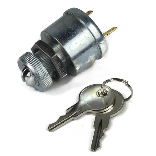 The ROP Shop | Ignition Switch with 2 Keys for Cushman Haulers 800, 1200 Utility Vehicle Cart
