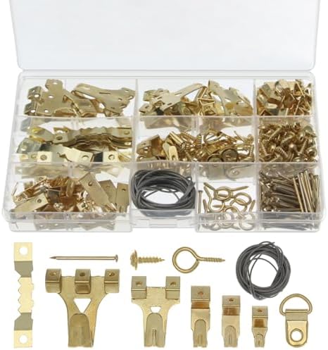 282Pcs Picture Hooks For Hard Walls, Picture Hanging Kit Heavy Duty Picture Hang | UK