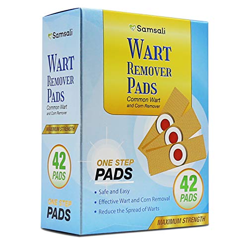 Samsali Wart Remover Pads, Highly Potent Wart Removal Treatment, All New Premium High