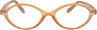 Vista 26 de TIJN Olisa Blue Light Blocking Glasses for Women Men,Retro Oval Frame Bluelight Eyeglasses for Gaming/Computer/Screen