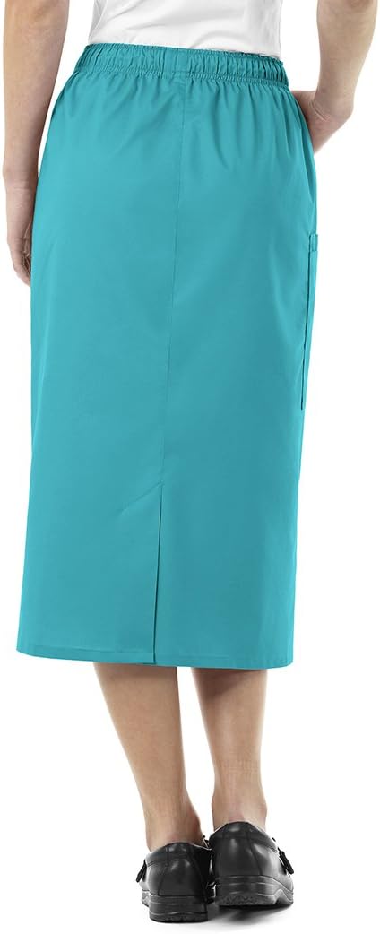 WonderWink womens Wonderwork Plus Pull-on Cargo Scrub Skirt