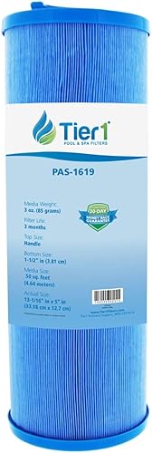 Miniatura 8 de Tier1 Cartucho de filtro para piscina y spa, paquete de 2  Reemplazo para Pleatco PWW50L-M Waterway 817-4050, Teleweir 50, Unicel 4CH-949, Filbur