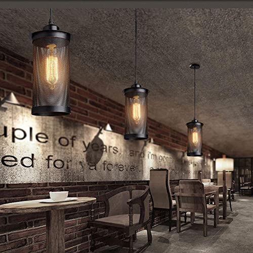 Lámpara de pasillo de estilo industrial americano E27 para techo decorativa 6