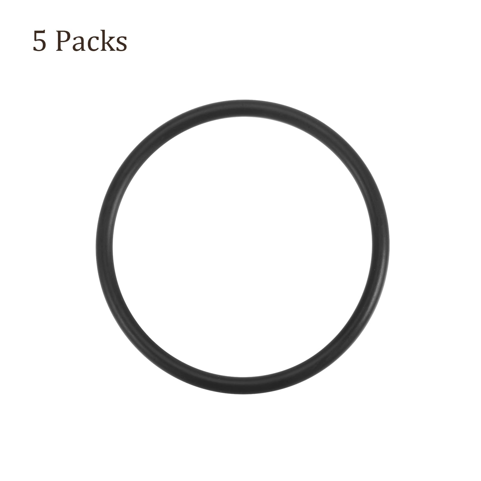 Set Di 5 Cinghie Elastiche Motore Per Macchina Da Cucire - Perimetro 14" (361mm), Spessore 3/16" (5mm)