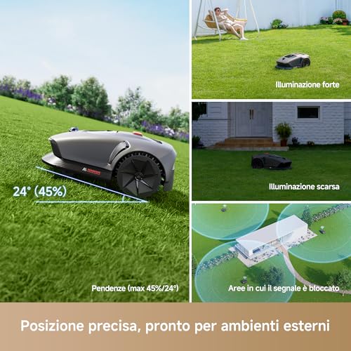 Tagliaerba A Batteria Mova M600VIM Mower + Blade Kit - 4