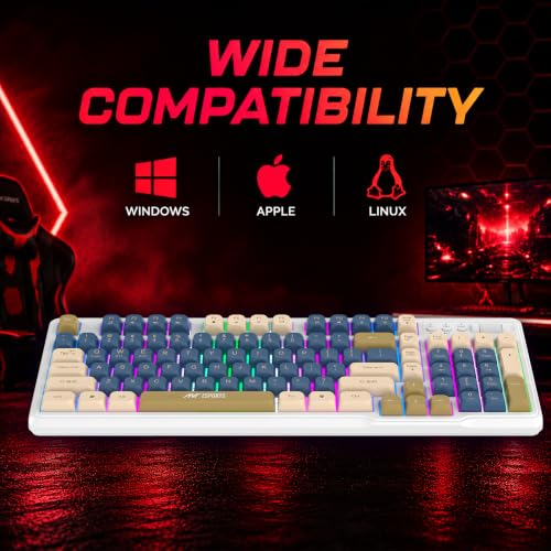 Ant Esports Store Ant Esports KM580 PRO V2 Wireless Gaming Keyboard, - Image 3