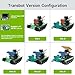 Yahboom Raspberry Pi 4B AI Robot ROS Tank Kit Transbot with Depth Camera 3D Scanner ROS Robotics Coding 2D 3D Mapping Navigation Electronics Building Kit for Adult (Transbot-Pi-Ver.V)