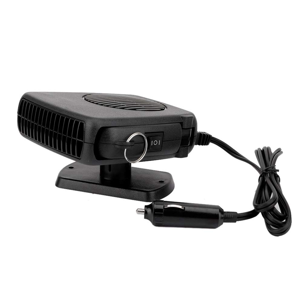 Aramox Calentador de coche, calentador de coche de 12 V, estufa de calefacción eléctrica para coche, descongelación integrada