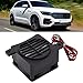 PTC Car Air Heater, 80W 24V PTC Car Fan Heater 30S Fast Constant Temperature Heating Element Heaters Portable PTC Heating Fan for Small Space