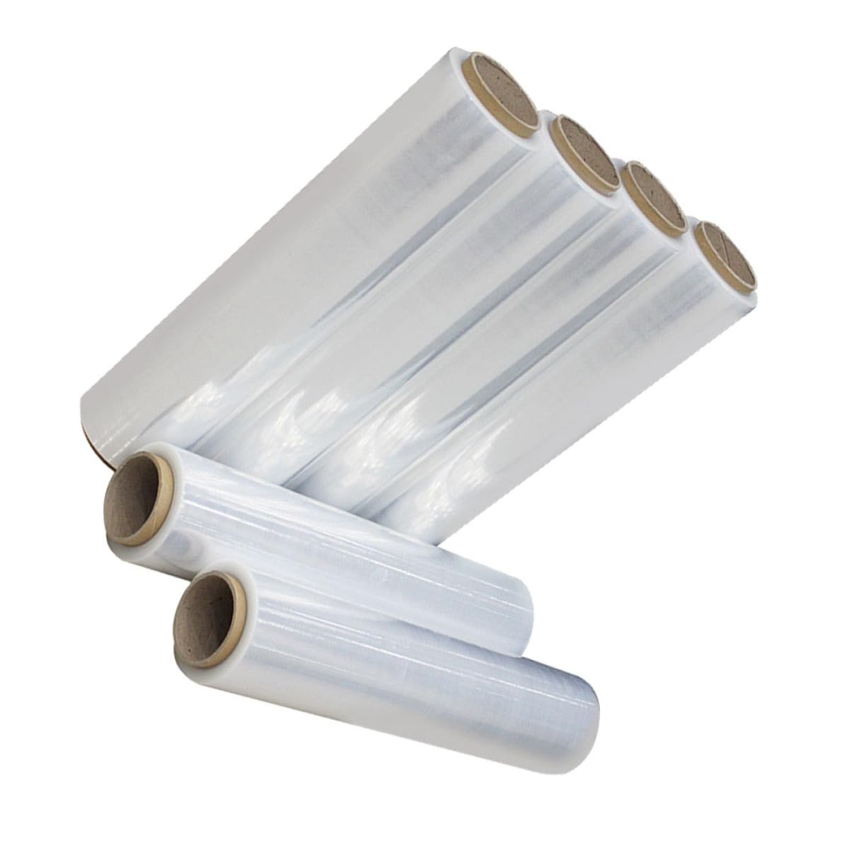 MERRYHAPY Transparente Lldpe Stretchfolie 2 Mil 1 Rolle 160m besonders Reißfest und Dehnbar für Lager und Heimverpackungen