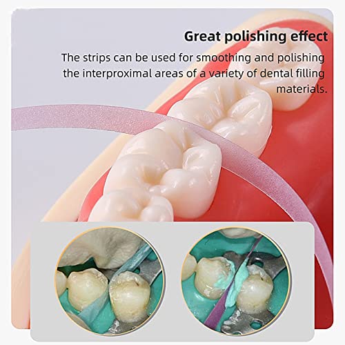 Beleon Dental Polishing Strips - Coarse 1 Roll 4Mm X 6M - Tooth Polisher Dental File For Teeth Sanding Grinding Deep Teeth Cleaning Tool Tooth Polish Abrasive Strip Oral Care Cleaning Tool #TOP2