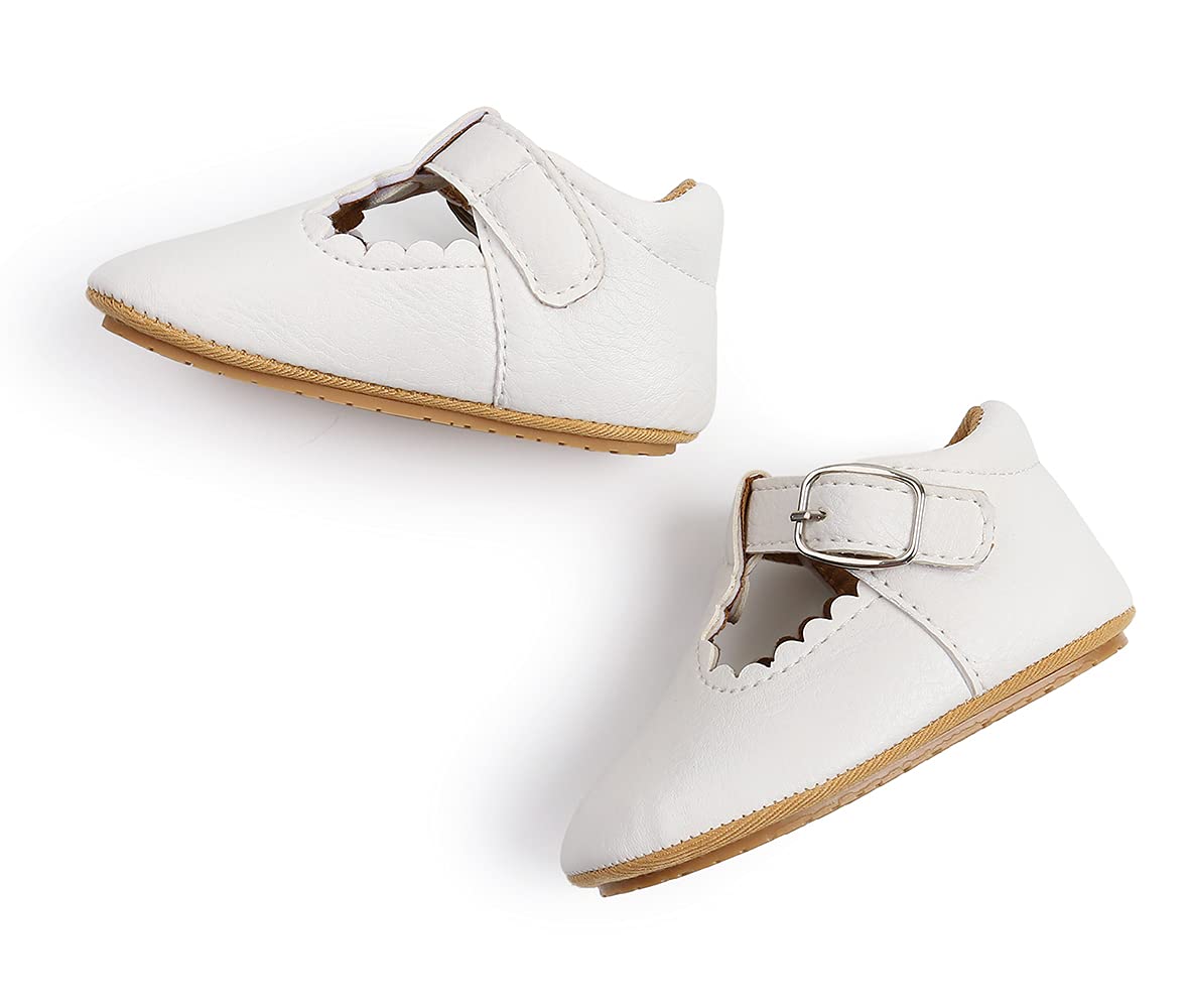 Bébé Filles Mary Jane Princesse Chaussures bébé Anti-dérapant premières Chaussures de Marche Enfant en Bas âge Infantile en Cuir nœud Papillon prémarcheurs