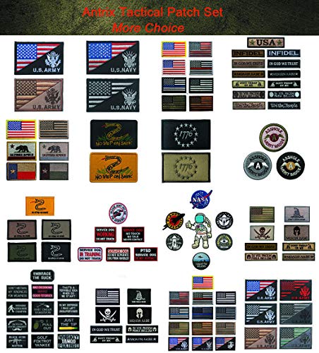 Antrix 6 Pcs Tactical No Step On Snek DTOM Patches Military Emblem Badge Snek Patches for Caps,Bags,Backpacks,Clothes,Vest,Military Uniforms,Tactical Gears Etc. - Thumbnail 6