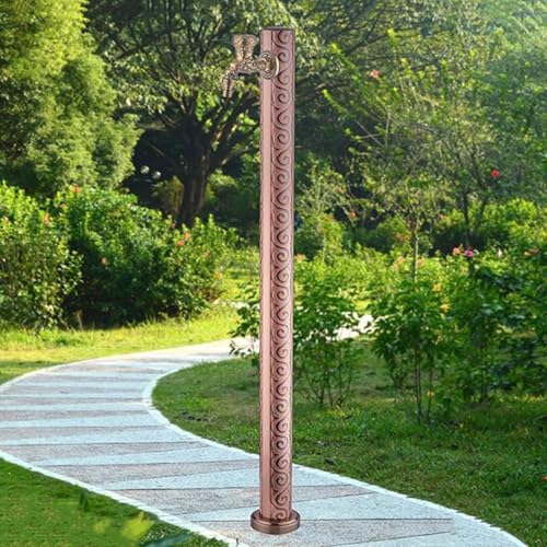 Colonne d'eau de jardin avec robinet, design antigel pour l'irrigation extérieure et l'utilisation de fontaine dans les cours