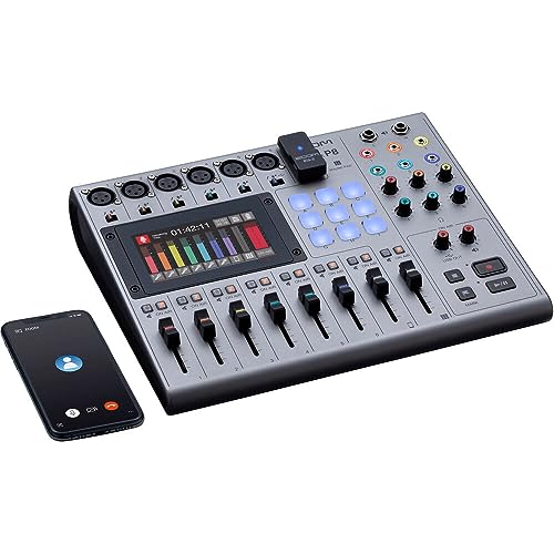 Gravador Portátil Zoom PodTrak P8 Podcast Multitrack