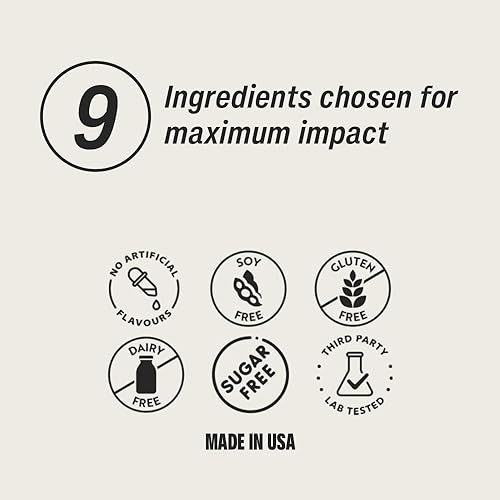 Miniatura 8 de Suplemento en polvo de glicinato de magnesio L-teanina, ashwagandha, raíz de valeriana alta absorción apoya la reparación muscular Fundado por