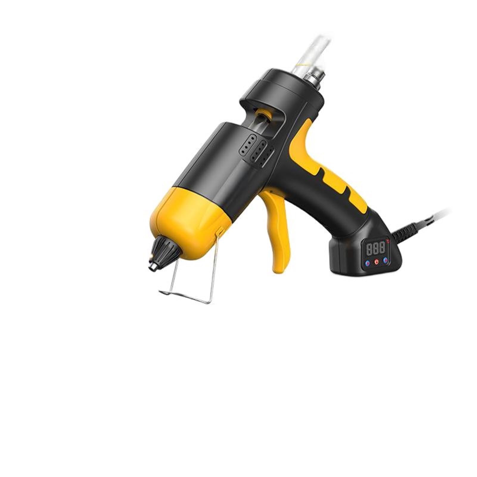 Pistola Silicona Caliente, Pistola de Pegamento termofusible de 150/300/800 W con Barra de Pegamento de 7/11 mm, Pistola de Silicona Profesional de Alta Potencia para Reparaciones(150w)