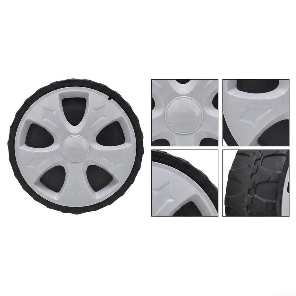 para rueda Trasera Goma Plástico 17.5cm Alta Durabilidad para