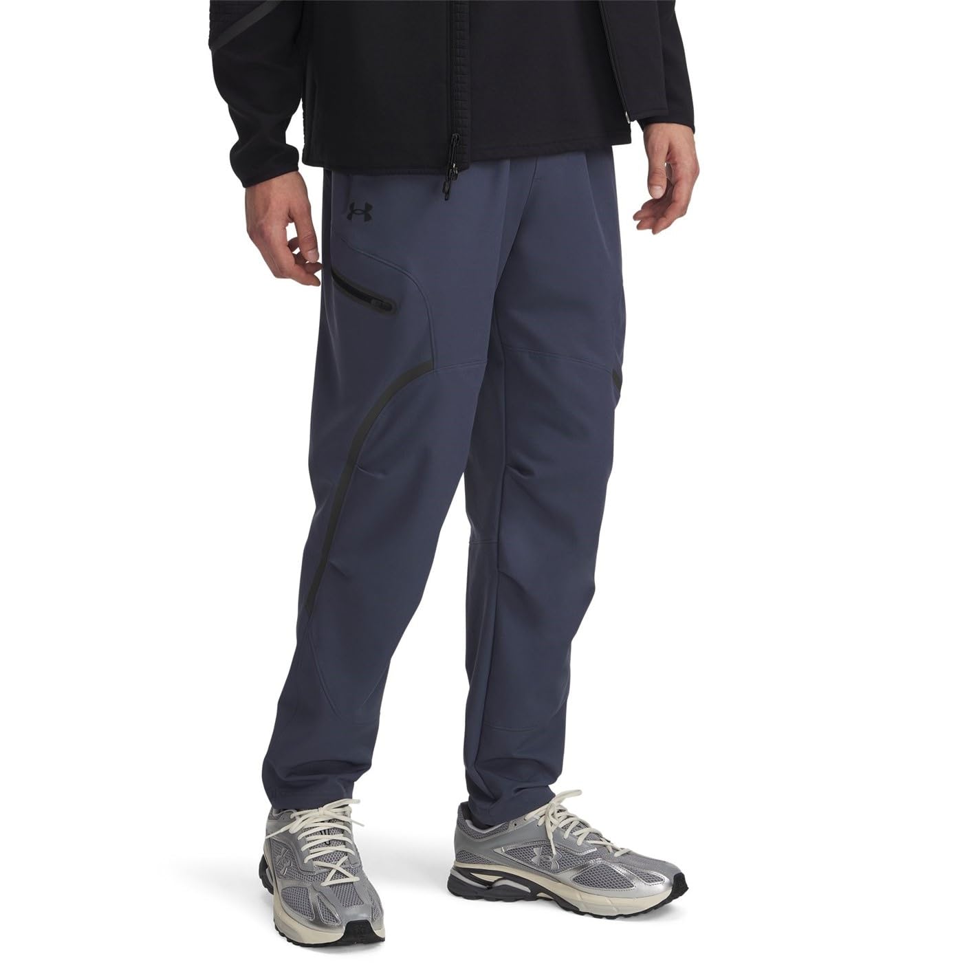 Under Armour Men' Grey Unstop Cargo Closed Hem Woven Joggers in Size S, Sports Direct