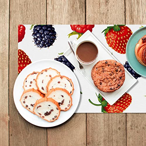 Sets de table de 30,5 x 45,7 cm Berries pour protéger la table - 7