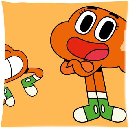 Amazing World of Gumball Darwin Pillow Case 18"x18"(Two sides)
