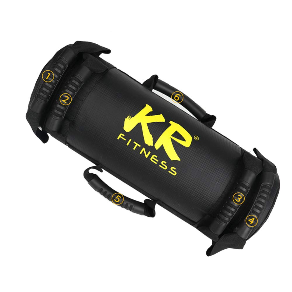TOPCHANCES Sac de Sable, Power Bag de Musculation, Sac De Sport D'entraînement, 5-30kg Sac de Fitness en Similicuir pour Une Forme Fonctionnelle - Pas de Sable