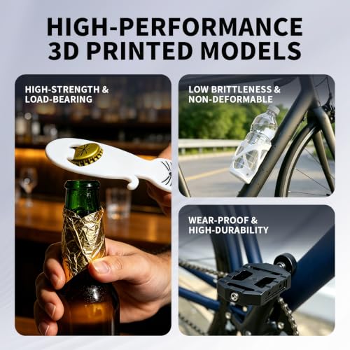 Image of RepRapper Black 5KG PLA+ (PLA Plus) 1.75mm 3D Printing Filament,Large Spool | Extra Strong,MPLA (Modified PLA),Large Spool for 3D Printer,Tough&Impact Resistant,±0.03mm Accuracy,11lbs (5kg)