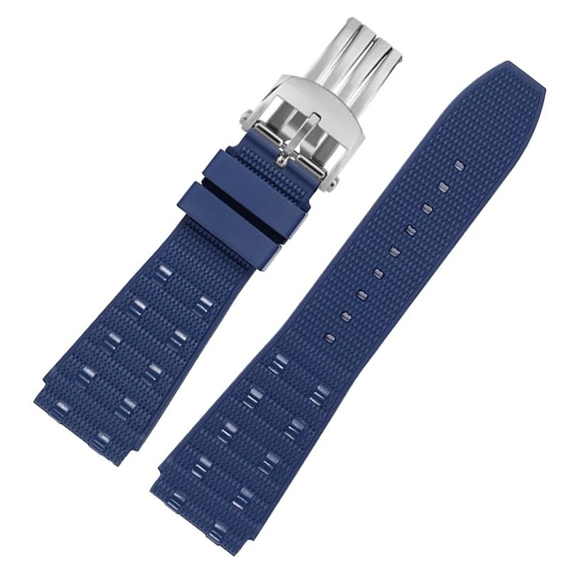 Bracelet de montre caoutchouc fluoré Feng Shui pour Breitling