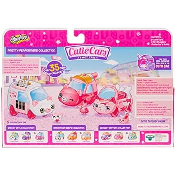 Cutie Cars Shopkins Three Pack - Pretty Perfo | Shopkin.Toys - Image 3