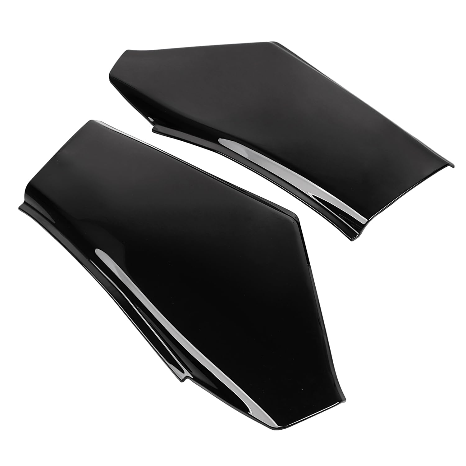 Cubierta del panel de corte lateral Negro brillante Para H-onda GL1500 Goldwing GL1500SE GL1500A 1988-2000
