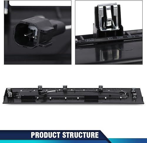 Miniatura 7 de PIT66 Juego de placas iluminadas de platino para umbral de puerta compatible con Ford F250 F350 F450 F550 Super Duty Crew Cab Only 2017-2022