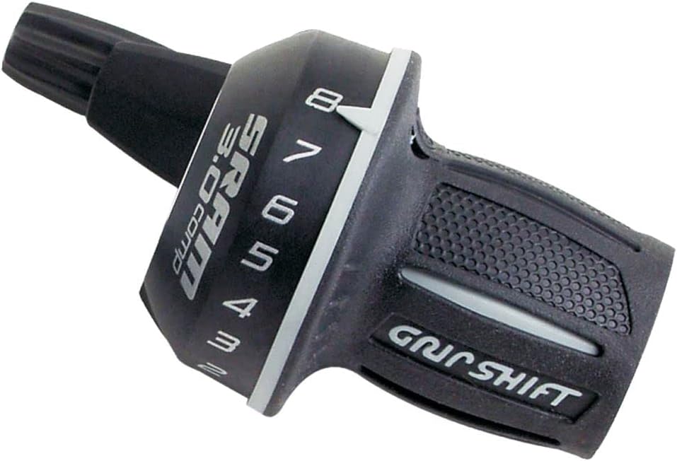SRAM 3.0 Comp Twist 7-Speed Rear Shifter - Black Mechanical Gear, Easy Cabl | bike-shifters-and-parts