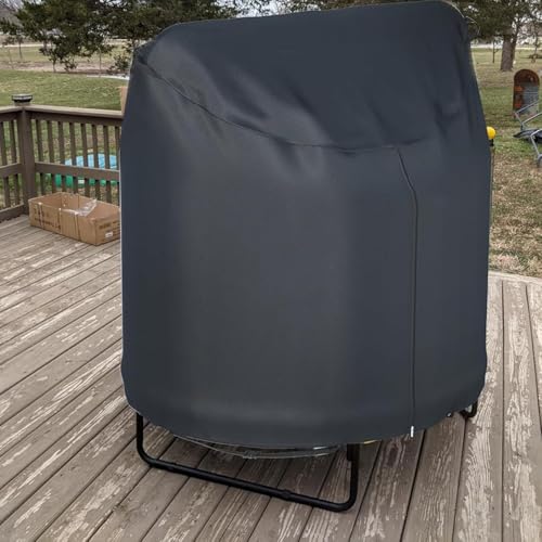 Housse de trampoline contre l'accumulation de neige et eau bâche pliable petite taille - 4