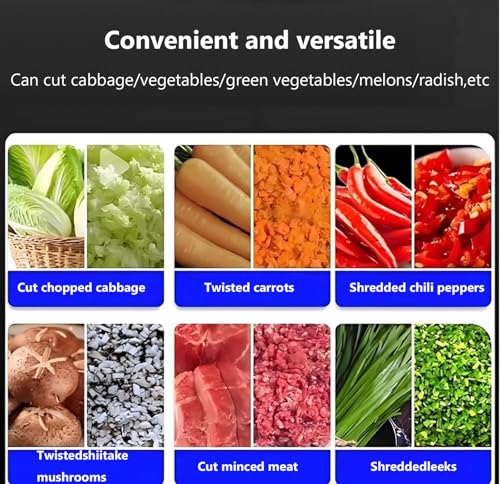 Processore di alimentazione per pollame, Tritatutto commerciale per verdure, frantoio per allevamento domestico per bestiame e fattorie, Attrezzature agricole durevoli per una preparazione efficiente