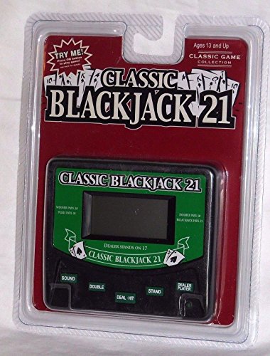 Traveling Portable Classic Blackjack 21 Cards & 5 in 1 Poker Electronic Handheld Game