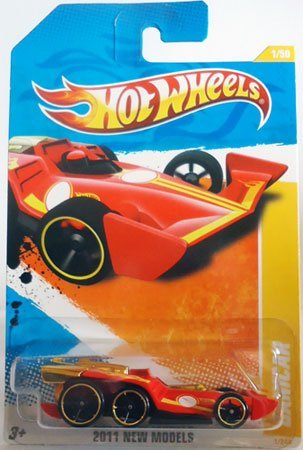 Amazon.com: Hot Wheels 2011 New Models #1/50 - Red DANICAR w