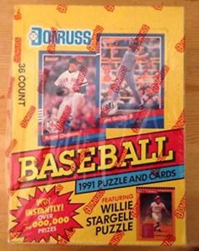 1991 Donruss Series 1 Baseball Box - 36P