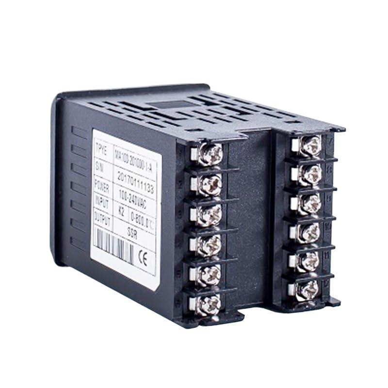 4-20mA Input SSR/Relay/4-20mA Output 48x48mm, 50 Segments Programmable Ramp Soak LCD Intelligent Pid Temperature Controller(4-20mA OPT1ALMRS485)