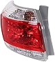 Evan-Fischer Tail Light Assembly Compatible with 2011-2013 Toyota Highlander USA Built Driver Side