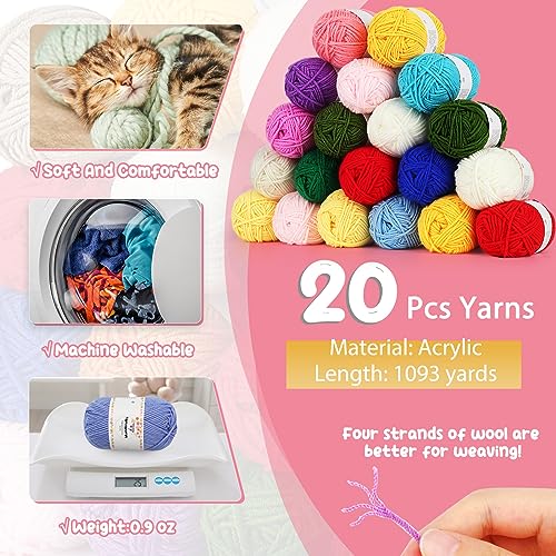 Image of Aeelike Crochet Starter Kit with Everything, White