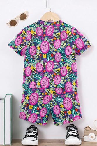 Image of Fashion Dream Boys Cotton Blend Printed Co-ord Set|clothing set for kids|Combo set