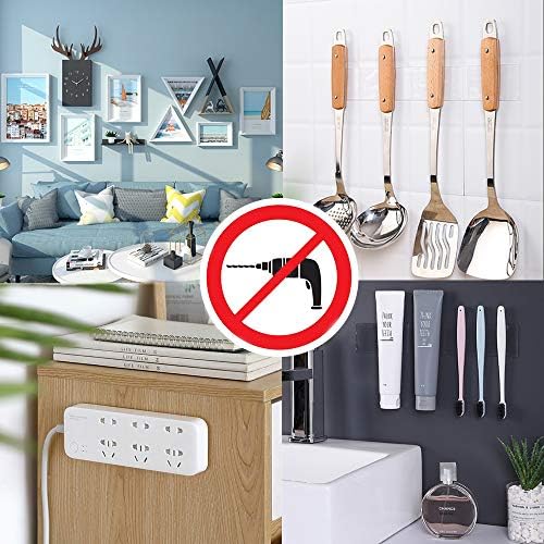 Sunwuun Adhesive Double-Sided Tape Heavy Duty Strong Glue Mounting Tape Removable Reusable Washable Adhesive Wall Fixings for Heavy Pictures Frame Picture Hanging Two Sided Grip Tape