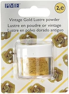 PME Edible Lustre Colour Vintage Gold