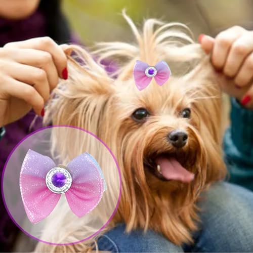 Dog Hair Bows, 24 Pieces Puppy Hair Bows with Rubber Bands,Small Dogs Hair Accessories Dog Bows for Ears,Lace Organza Puppy Bows Rhinestone Pearls Dog Hair Ties Dog Hair Grooming Accessories Dog Hair Bows, 24 Pieces Puppy Hair Bows with Rubber Bands,Small Dogs Hair Accessories Dog Bows for Ears,Lace Organza Puppy Bows Rhinestone Pearls Dog Hair Ties Dog Hair Grooming Accessories