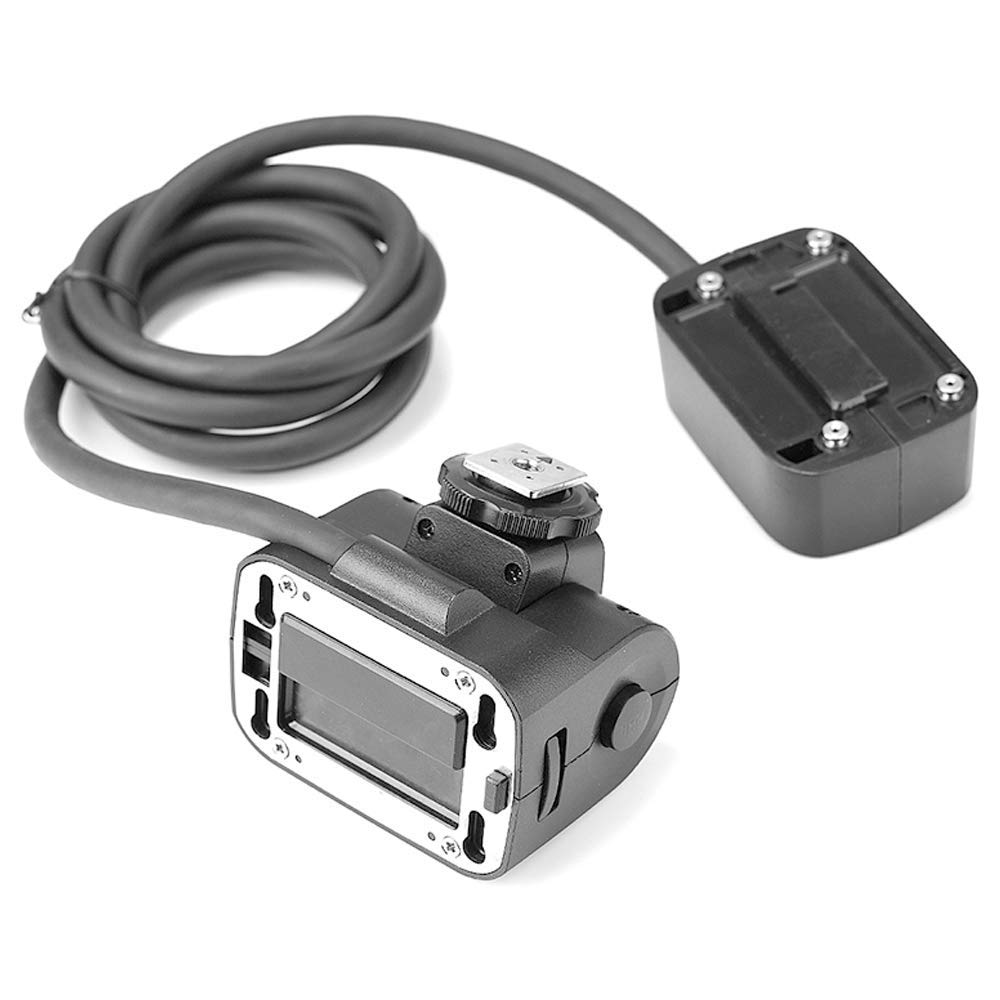 Godox 200W Erweiterungsblitzkopf EC200 für Godox AD200 Taschenblitz, 2M Verlängerungskabel, Kompatibel mit AD200 Glühlampenkopf und Speedlite-Kopf + NAMVO-Diffusor