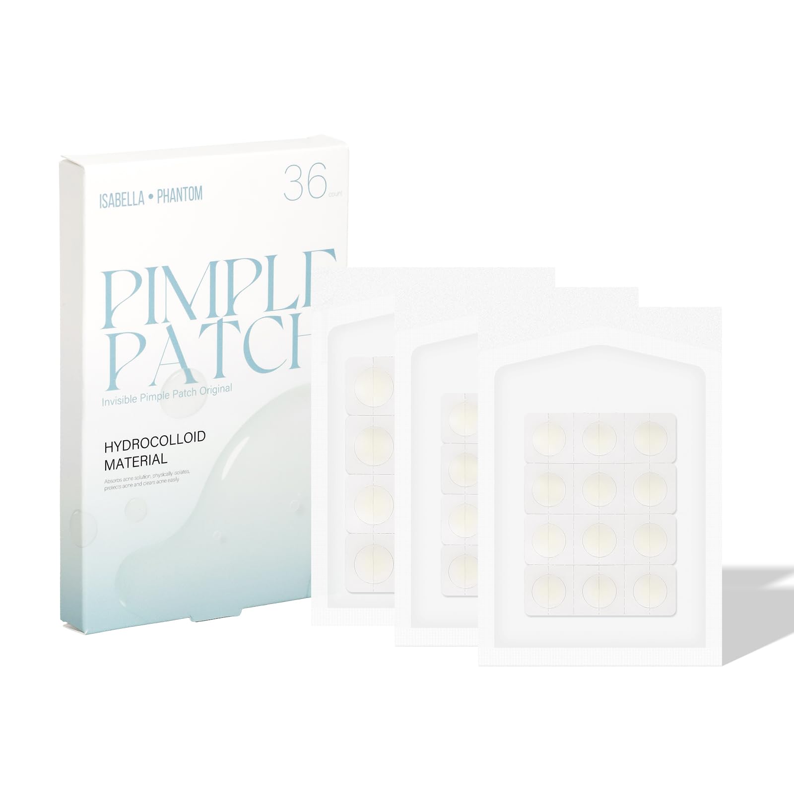 Invisible Pimple Patch Original Facial Pimple Patch Hydrocolloid Acne Patch Pimple Patch with Salicylic Acid for Facial Skin