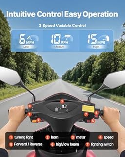 VEVOR Heavy Duty 4-Wheel Mobility Scooter, Powerful 1000W Brushless Motor, 500 lbs Capacity, 21.5 Miles Long Range, All Terrain Mobility Scooter with Lockable Trunk for Seniors & Adults