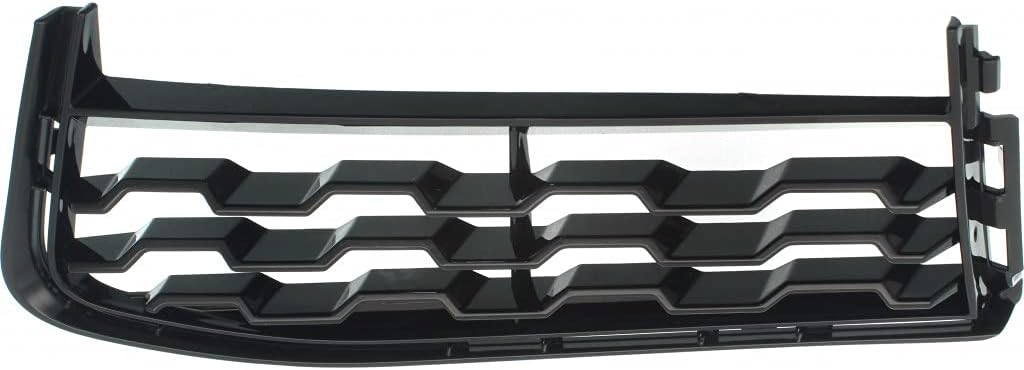 For BMW 740e 2017 Bumper Cover Grille Driver and Passenger Side | Pair | Front | Bright Black | PMMA Plastic | w/M-Package | BM1038183, BM1039183 | 191275302750, 51118061125, 51118092160